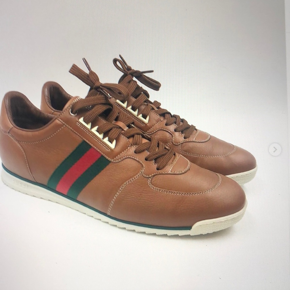 Gucci Leather Low Top